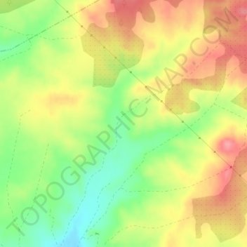 El Encaño topographic map, elevation, terrain