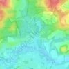 Gatwick topographic map, elevation, terrain