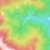 Feugiorno topographic map, elevation, terrain