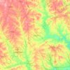 Madison topographic map, elevation, terrain