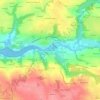 Keridreuff topographic map, elevation, terrain