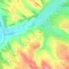Testut topographic map, elevation, terrain