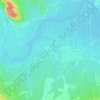 Cotes topographic map, elevation, terrain