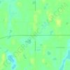 Southam topographic map, elevation, terrain