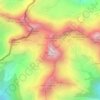 Krottenkopf topographic map, elevation, terrain