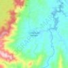 Carolina del Príncipe topographic map, elevation, terrain