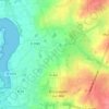La Blanche Maison topographic map, elevation, terrain