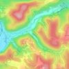Grotte de Font de Gaume topographic map, elevation, terrain