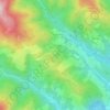 Basozelai topographic map, elevation, terrain