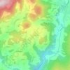 Sankt Oswald topographic map, elevation, terrain