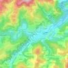 Le Monde topographic map, elevation, terrain