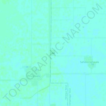 3M topographic map, elevation, terrain