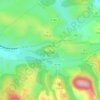Castillon topographic map, elevation, terrain