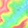 Forrière topographic map, elevation, terrain