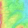 Rougier topographic map, elevation, terrain