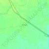 Meerganj topographic map, elevation, terrain