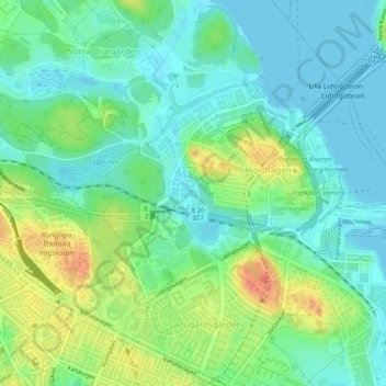 Kosterhavet topographic map, elevation, terrain