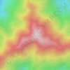 Buttu Pinta topographic map, elevation, terrain