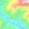 Tiglietto topographic map, elevation, terrain