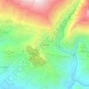 Las Cañadillas topographic map, elevation, terrain