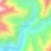 Junta de Valeriano topographic map, elevation, terrain