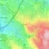 Belthorn topographic map, elevation, terrain