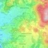 Klotzing topographic map, elevation, terrain