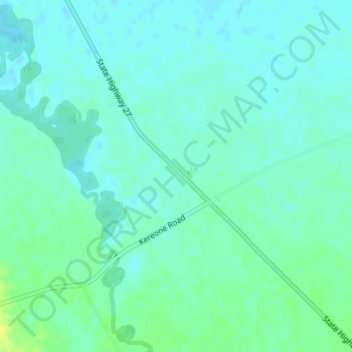 Ngarua topographic map, elevation, terrain