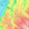 Chefneux topographic map, elevation, terrain