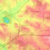 Hermitage Woods topographic map, elevation, terrain