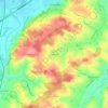 Grabwinkel topographic map, elevation, terrain