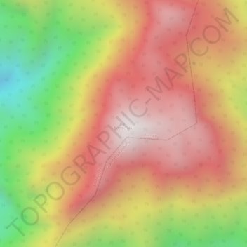 Botto Tallu topographic map, elevation, terrain