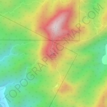 Mount Marami topographic map, elevation, terrain