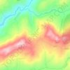 Vila Cova do Covelo topographic map, elevation, terrain