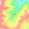 Bomboca topographic map, elevation, terrain