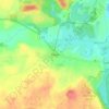 Flieth topographic map, elevation, terrain