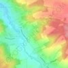 Heidweg topographic map, elevation, terrain