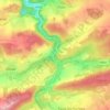 Goyet topographic map, elevation, terrain