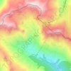 La Cantine topographic map, elevation, terrain