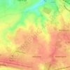 Flete topographic map, elevation, terrain