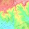Cochet topographic map, elevation, terrain