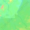 East Berbice-Corentyne Region topographic map, elevation, terrain