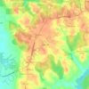 Chapel Hill topographic map, elevation, terrain