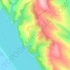 Cornii de Sus topographic map, elevation, terrain