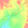 Saladillo topographic map, elevation, terrain