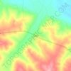 Lade topographic map, elevation, terrain
