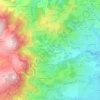 Le Glas topographic map, elevation, terrain