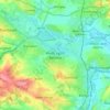 Wath upon Dearne topographic map, elevation, terrain