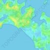 Tumiac topographic map, elevation, terrain