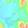 Potrerillos Altos topographic map, elevation, terrain